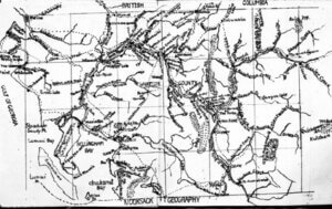 Galen Biery's Film of Nooksack Indian Geography maps of Whatcom County.