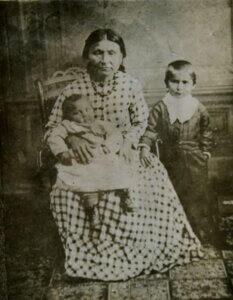 Mrs H C Barkhousen Grand daughter of Chief Sehome PRJ1319