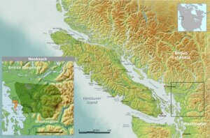 Nooksack Territory Map